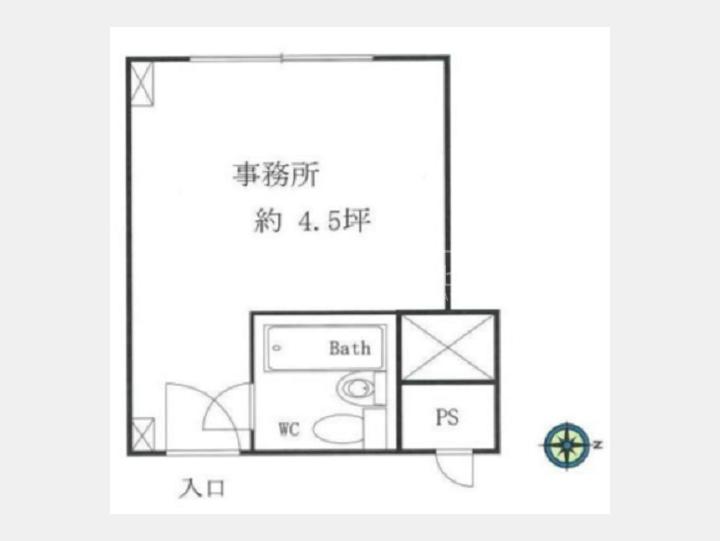 SOHOマンション間取り【秀和赤坂レジデンシャルホテル　557号室】