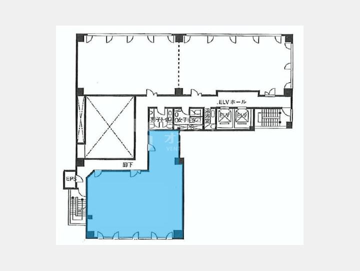 ３０３間取り図【全国燃料会館ビル】