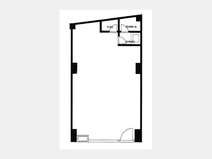 １F間取り図【トーカン原宿キャスティール】