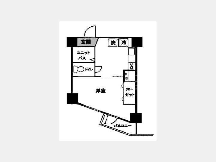 １１０７間取り図【ハイツ笹塚】