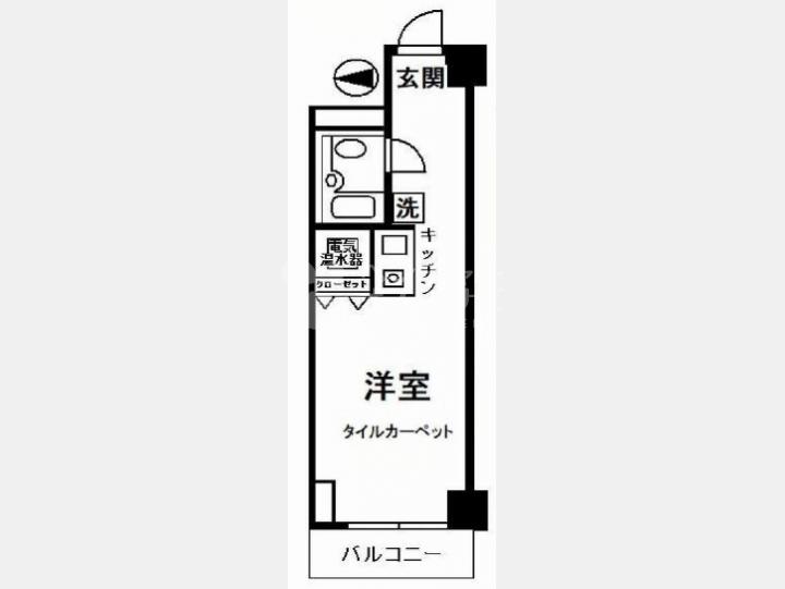 間取り図【ラフィネ新宿】