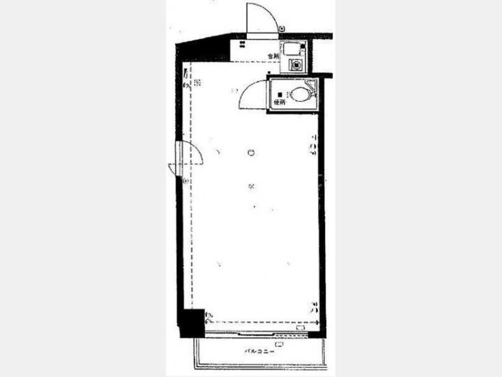 間取図　【プラザ西新宿】