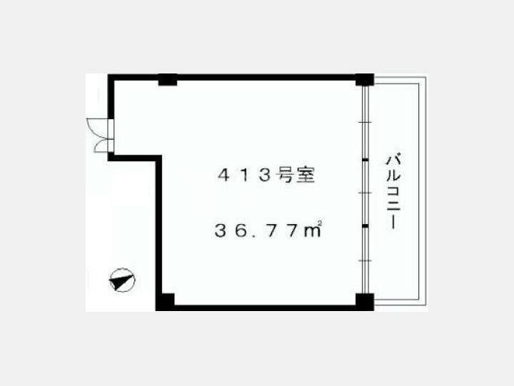 間取図　【木原ビル】