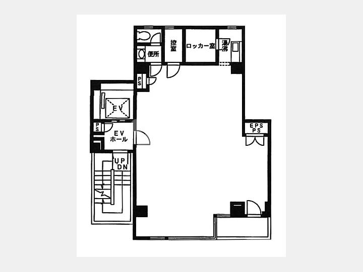 ３階間取り図【芝ＮＡビル】