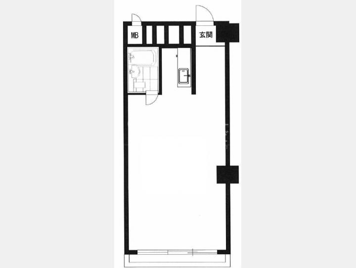 ３０９間取り図【ニュー渋谷コーポラス】