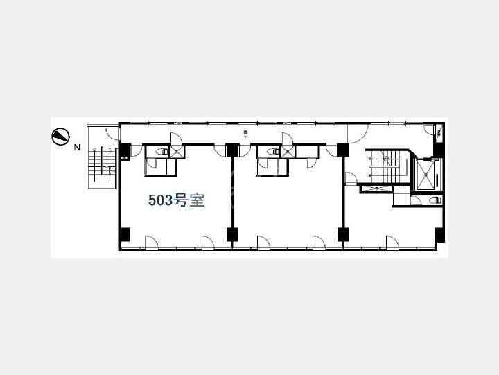 間取図　第三梅村ビル