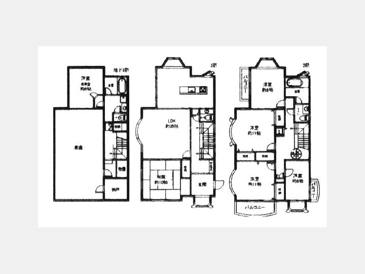 間取り図【西原二丁目戸建】