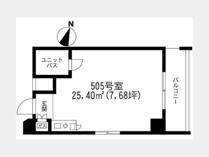 間取図　【東日本橋コーポラス】