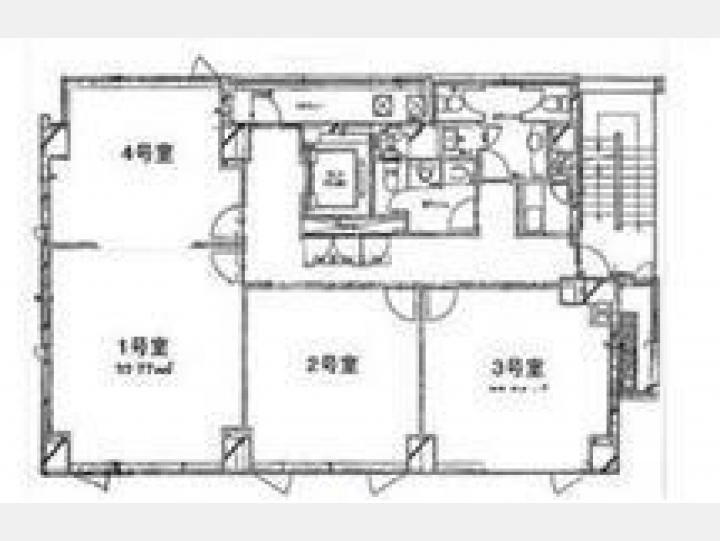 604間取図　【サンユウビル】