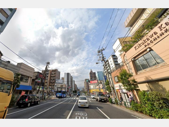 【前面道路】菊川会館ビル