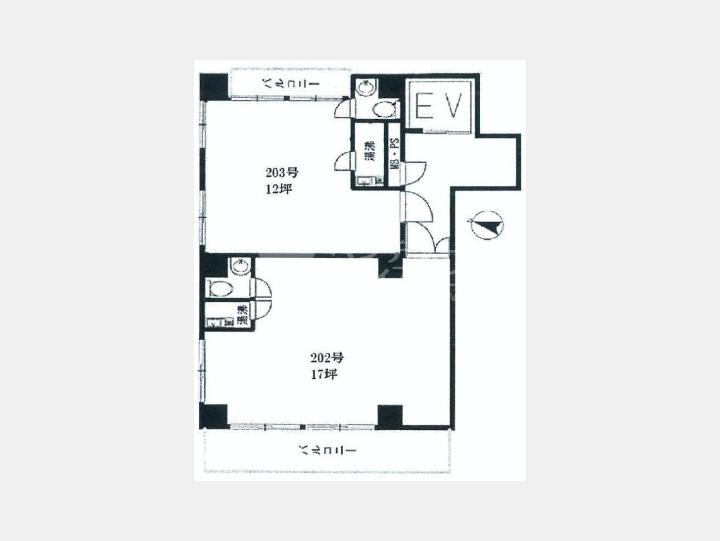 間取り図【第二北條ビル】
