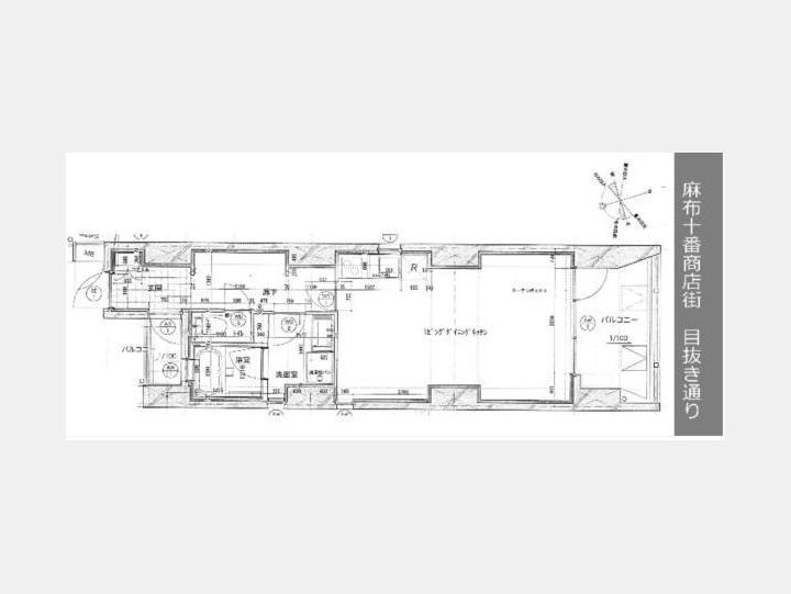 SOHOマンション間取り【麻布メゾン602号室】