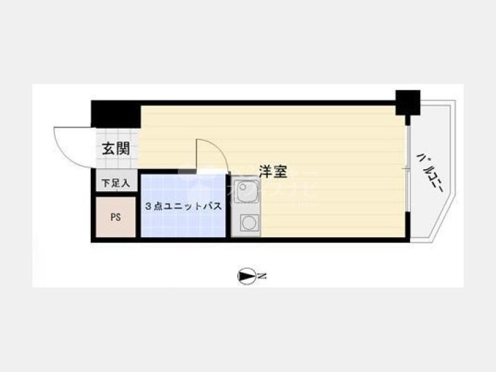 間取り図【ライオンズマンション新宿第２】