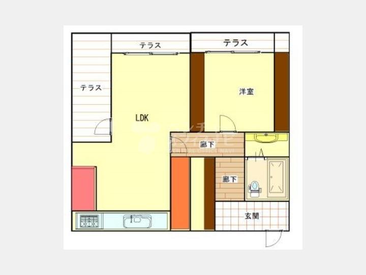 間取り図【ビクセル新宿】