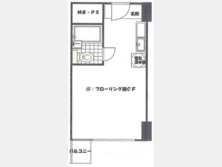 間取図　【日本橋サマリヤシティハイツ】