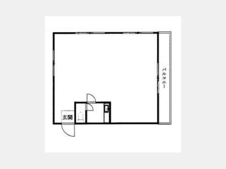 ２０３間取り図【ヴィラージュ青山】