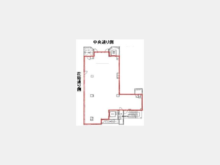 間取図　【モンブラン銀座ビル】