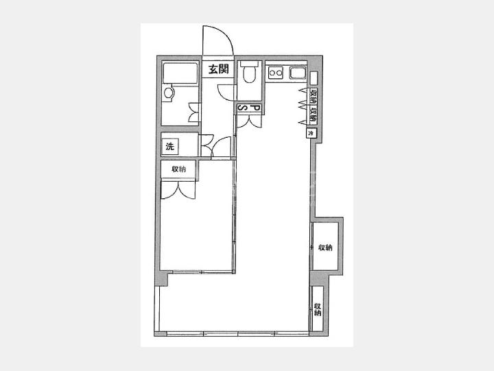 １０F間取り図【ツイン一の橋　１号館】