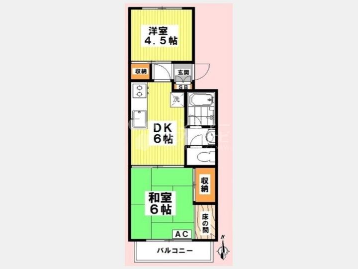 間取り図 【アーバンハイム川本】