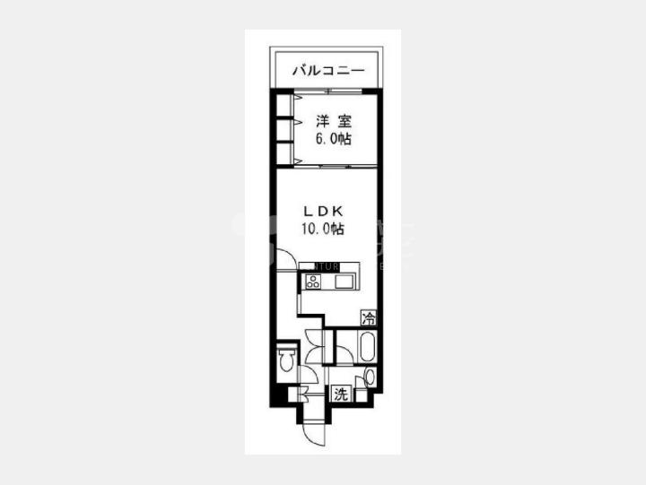 間取り図【ムルーエ築地】