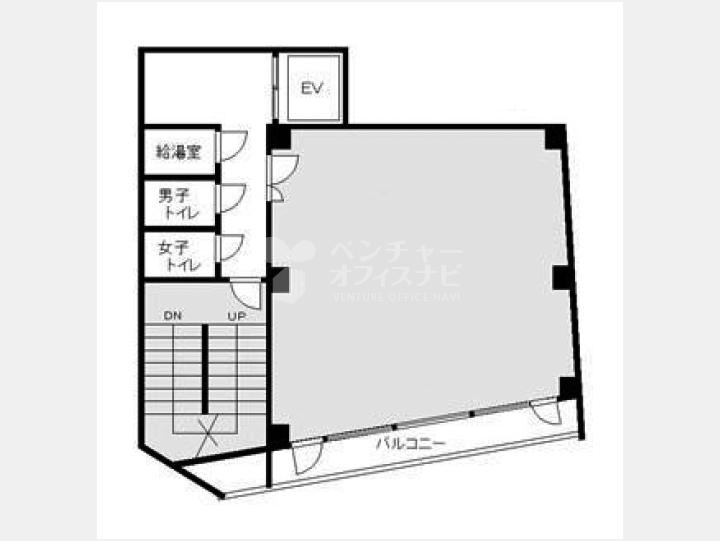 ４０２間取り図【ほうらいやビル】