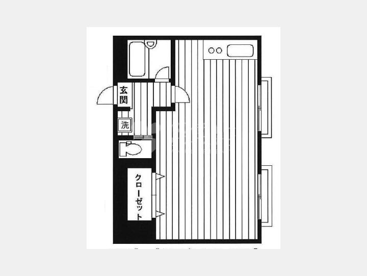 ３０５間取り図【メゾン神山】