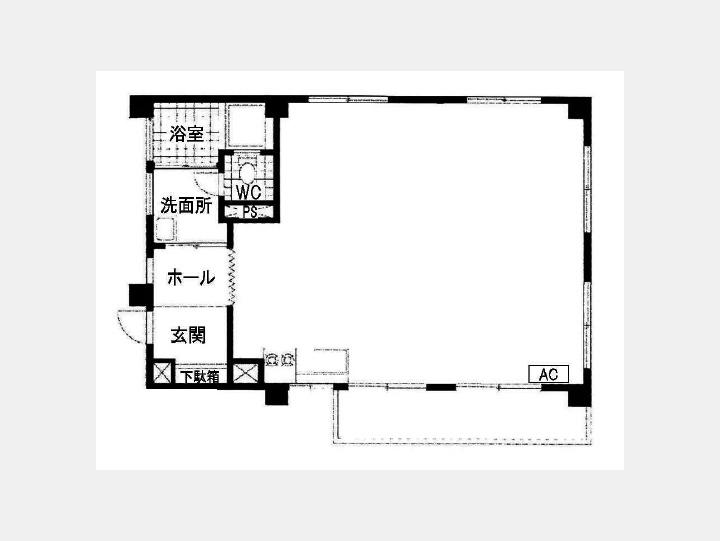 ６０２間取り図【渋谷アジアマンション】