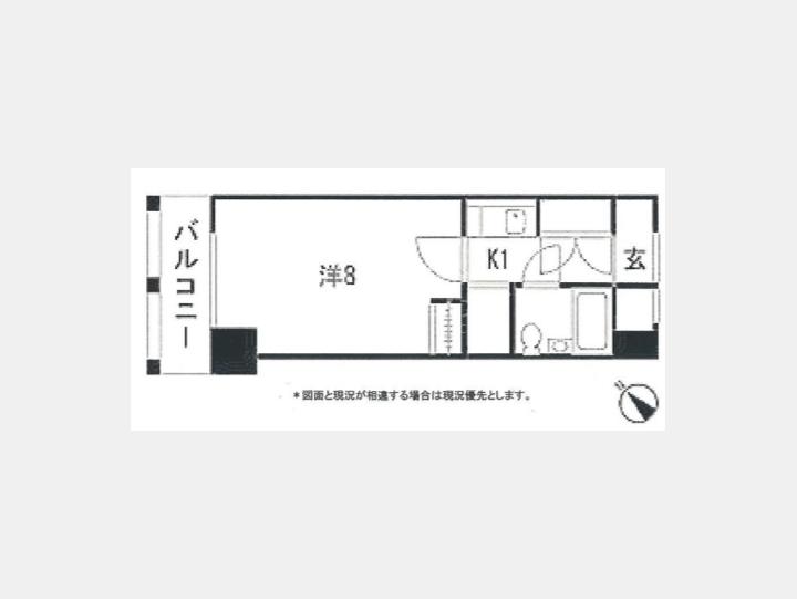 間取り図ライオンズマンション日本橋