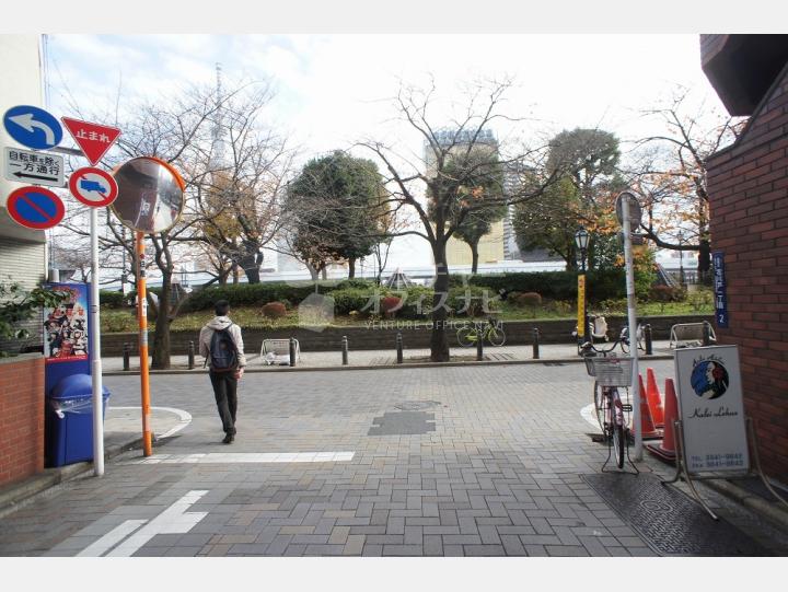 周辺道路　【コーポ花川戸】