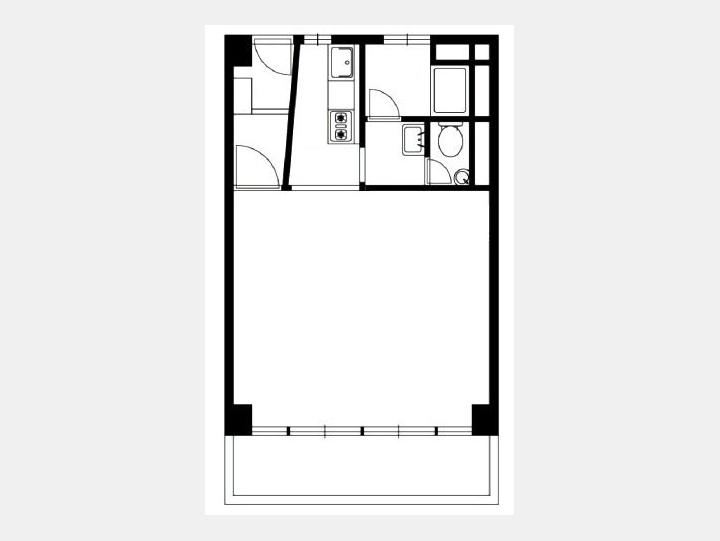 ２０１間取り図【原宿アパートメンツ】