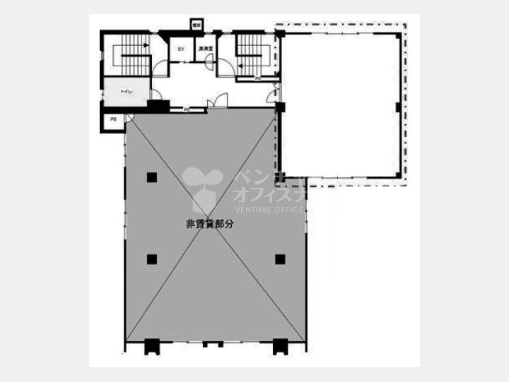 ６階間取り図【広尾オフィスビル】