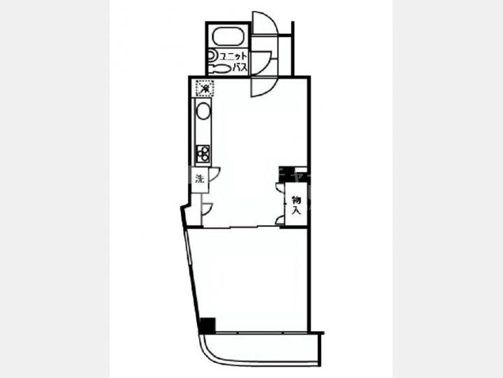 ２０２号室間取図【エクシードメゾン三田】