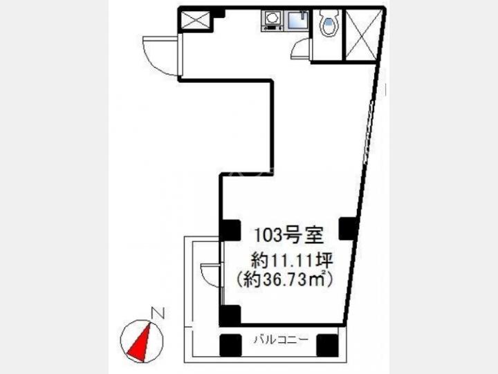 間取図【ベルウッドビル】