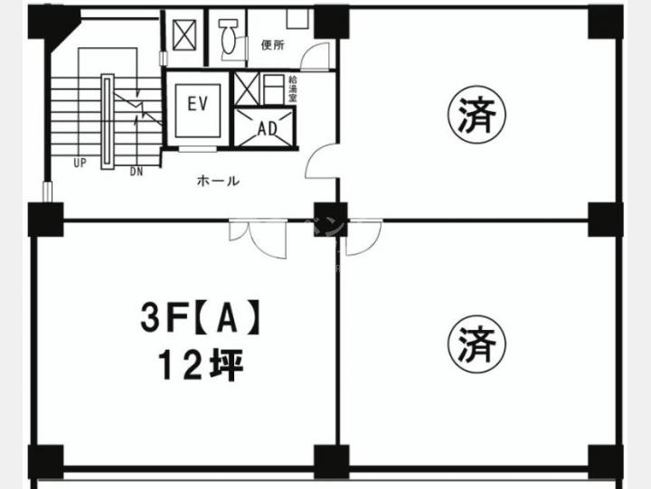 間取図　【国際善隣会館】