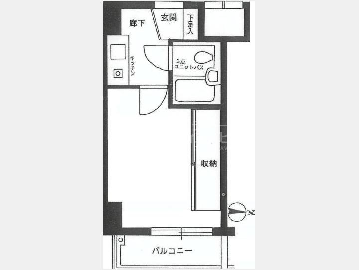 間取図　【ダイアパレス御苑前】