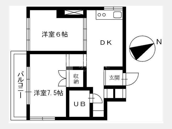 間取り図【三共富士見ビル】