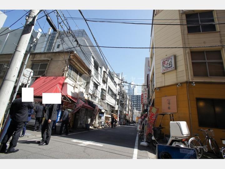 物件前通り【築地永谷タウンプラザ】