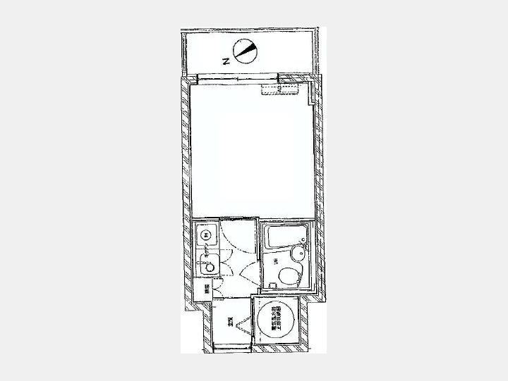 間取図　SOHOマンション　【ロジマン御苑】