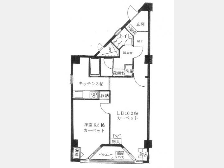 ７F間取り図【インペリアル赤坂フォラム】