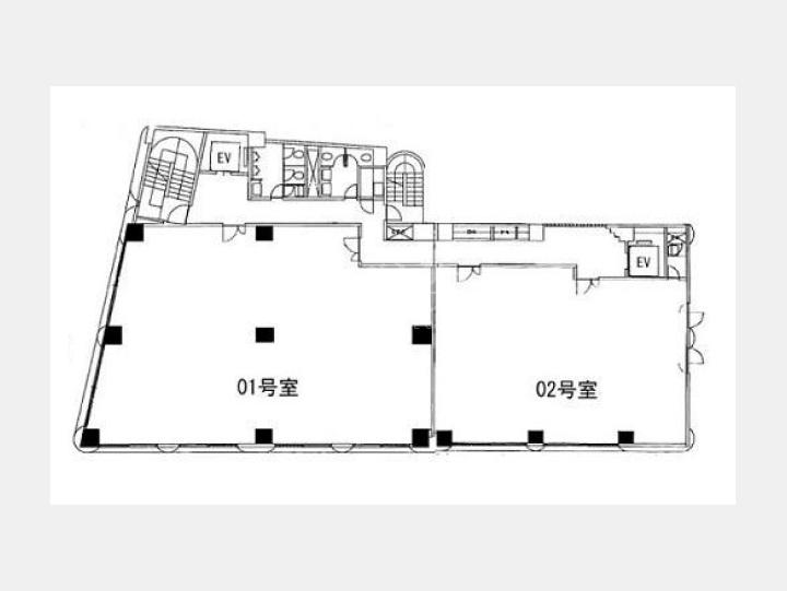 ４F間取り図【東都ビル】