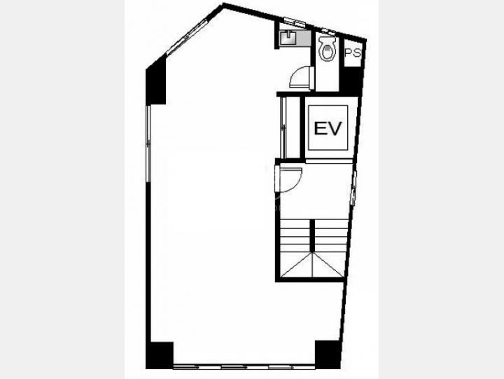 ５F間取り図【鴨石ビル】