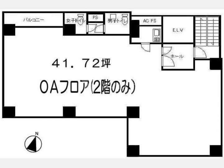 間取図　【ＭＳ日本橋ビル】