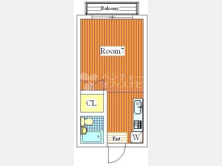 間取り図【ハイムタナベ】