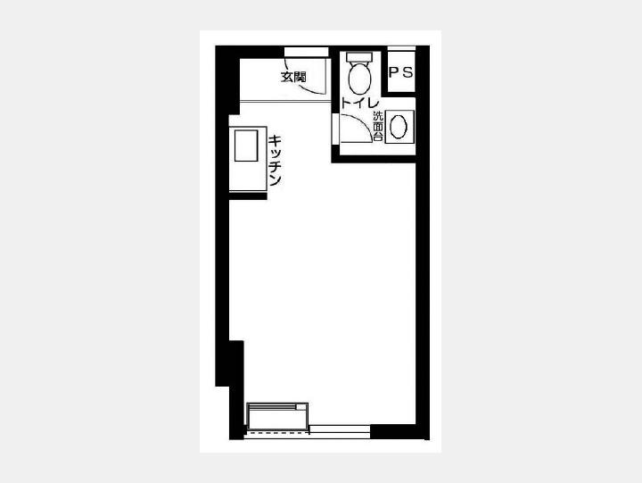 ４３０間取り図【サンモール道玄坂】