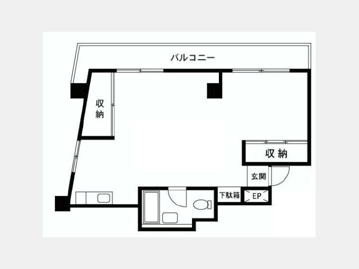 ３A間取り図【徳力ビル】