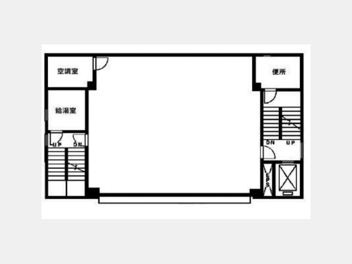 基準階間取り図【廣瀬第3ビル】