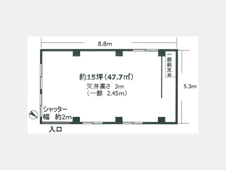 間取図　【石川台ハイツ】