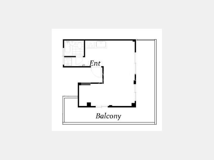 B３階５号室間取り図【ヴィラシャンテⅢ】