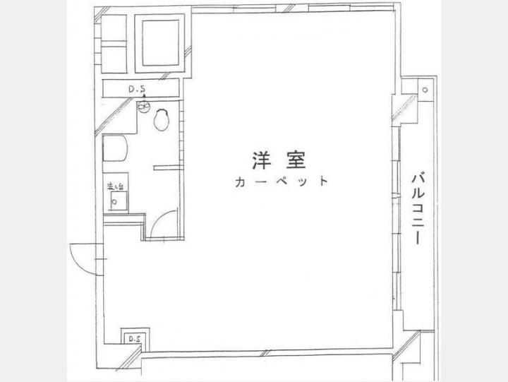 間取図　【代々木エアハイツ】