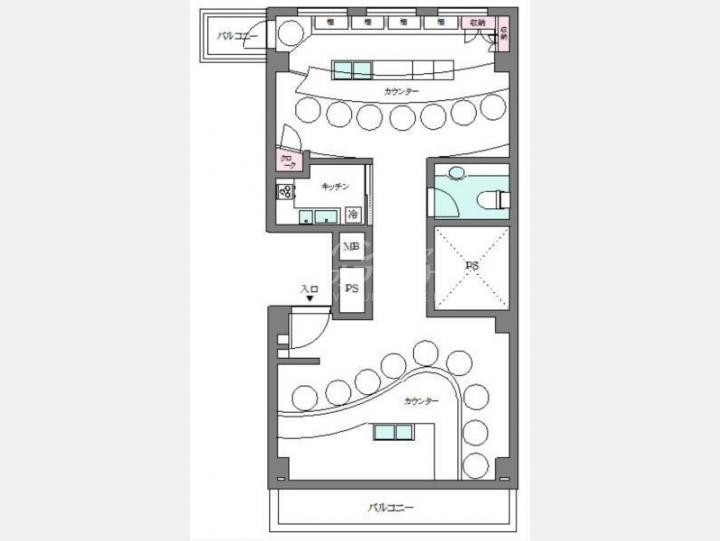 間取図【ソシアル山田ビル】